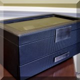 D36. Jewelry box with watch holders. 